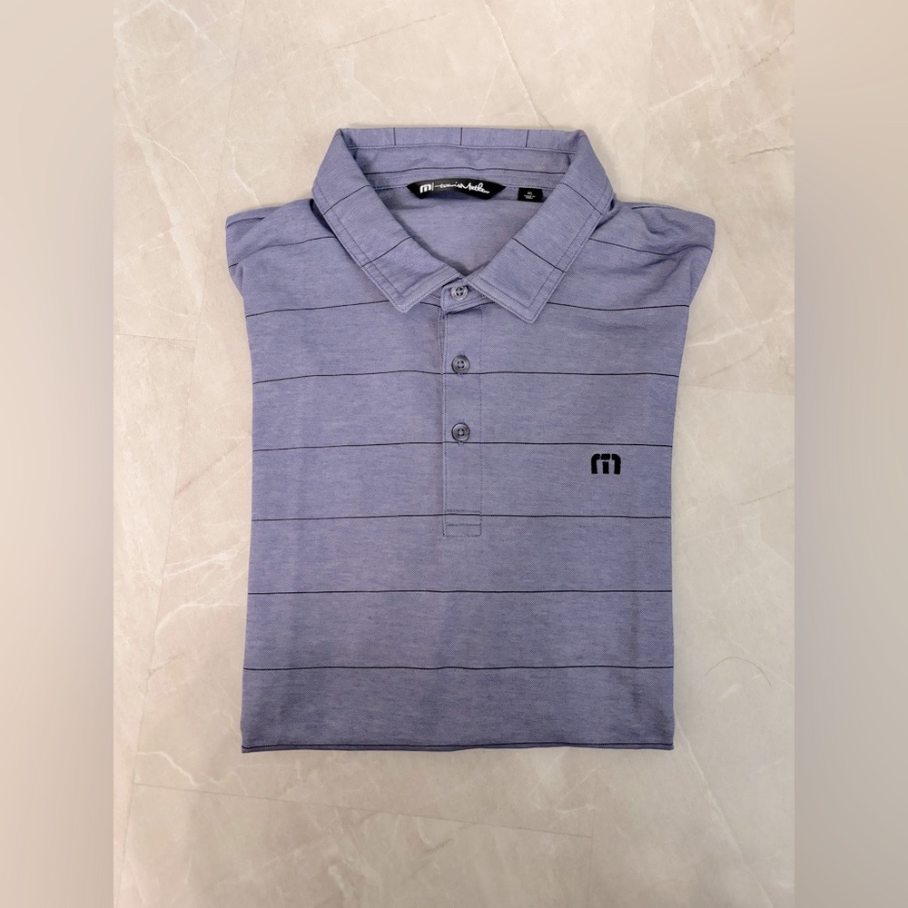 Travis Mathew Thunderstorm Golf Polo - XL Purple